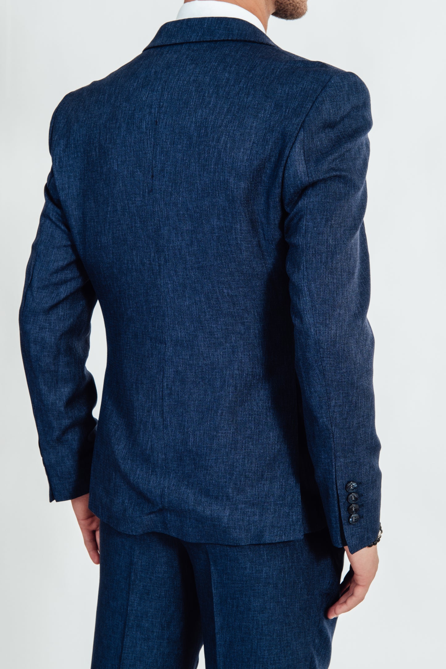 Suitify kostuum donker blauw effen 2