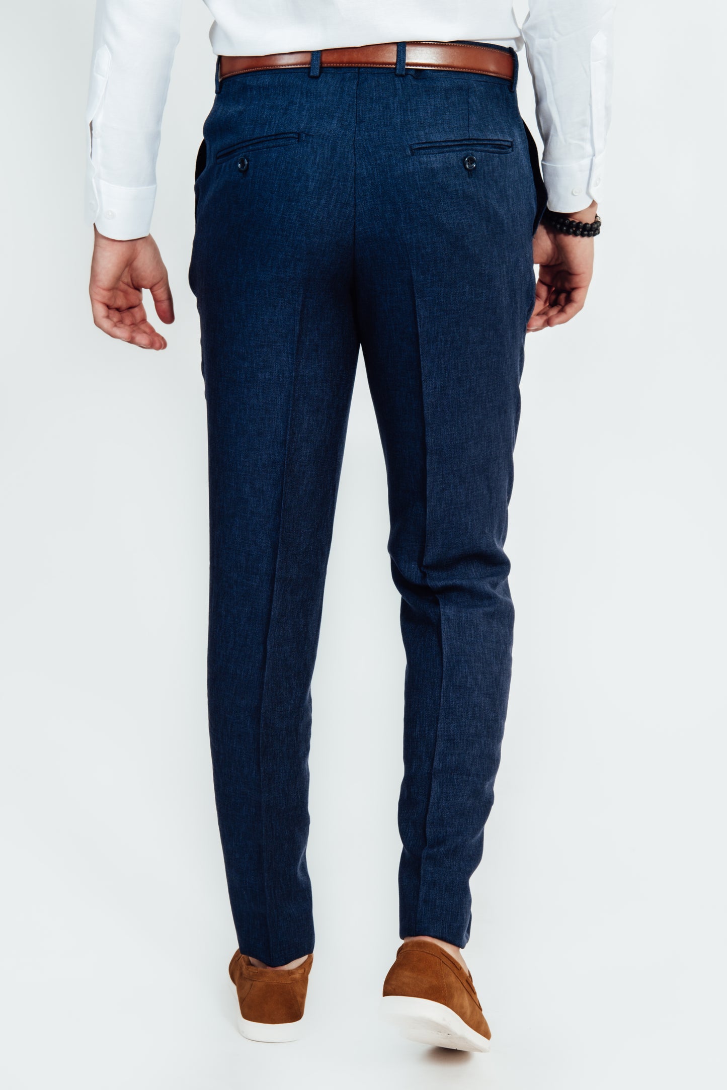Suitify kostuum donker blauw effen 5